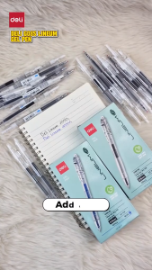 Deli Lineum Gel Pen 0.5mm 12pcs/box G08S