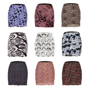 Mesh High Waist Slim Wrap Skirt Mesh High Waist Silm Bodycon Dress Skirt