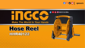 INGCO HOSE REEL SET | 20M PVC HOSE & ACCESSORIES | HHR20124 HHR40122