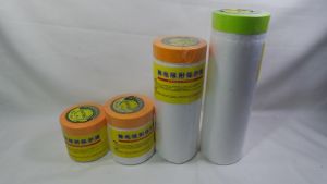 Cuộn PE nilon hỗ trợ che chắn khi phun sơn tường cải thiện nhà cửa màng bảo vệ bụi bẩn vật dụng màng che sơn đa năng chuyên dụng