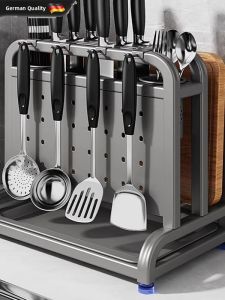 SHUDUODUN | Multifunctional Stainless Steel Kitchen Storage Rack