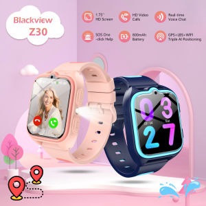 Blackview New Z30 Kids Smartwatch GPS Positioning Mobile Phone Sport Tracker Waterproof Children Video Call Watch for Kids Gifts