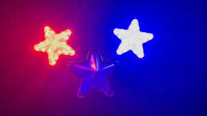 Five-Pointed Star Truck LED Side Light Universal Decorative Signal Marker Light 24V