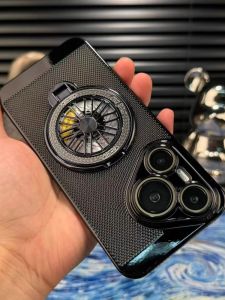 Ultra-Thin Gyro Stand Phone Case for Huawei Pura70Pro+ Male Model Electroplating Cooling Shell Full Protection Anti-Fall P70