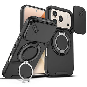Kelapa | For Honor 600 Lite Case Honor 600 Pro 5G Phone Case Shockproof Duty Rugged Armor Magnetic Bracket Slide Camera Protection Cover