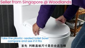 Silent Slow-Close Toilet Seat Cover Durable Thick U-Shape Design Easy Installation Waterproof Universal Fit toilet bowl cover