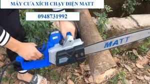 Máy Cưa Xích Dùng Điện MATT405-3 - Công Suất 1900W - Đầy Đủ Phụ Kiện - Chính Hãng - BẢO HÀNH TOÀN QUỐC