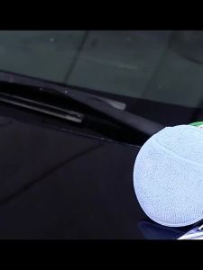 SEAMETAL 5/10Pcs Car Detailing Applicator Pads Car Care Waxing Polish Sponges Soft Microfiber Round Pocket Foam Sponges Car Care