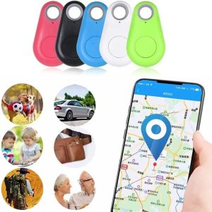 1-5pcs Wireless Mini GPS Tracker Anti-lost Alarm Key Child Bag Pet Wallet Finder Bluetooth APP Locator Smart Tag For IOS Android