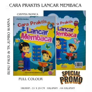 BUKU TK JUMBO - CARA PRAKTIS LANCAR MEMBACA UNTUK PAUD DAN TK
