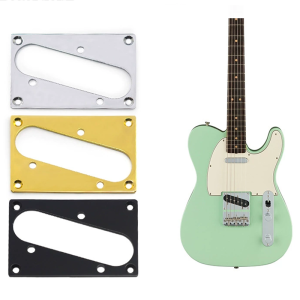 Short TL Bridge Saddles Pickup Ring Mounting Frame With Screws for Telecaster Style Electric Guitar Replacement Part