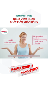 [Kem_trắng_răng] Kem đánh răng cao cấp Lacalut White giúp trắng răng - Nhập khẩu từ CHLB Đức