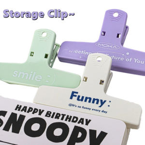 Durable File Ticket Clip Cute Hand Account Storage Magnetic Long Tail Clips Office Accessories Cute Paper Clips