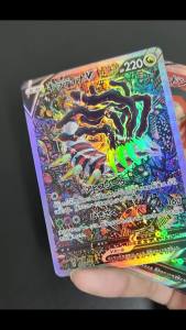 Keeppley | PTCG Pokemon Collection Cards Japanese Machamp Charizard Starmie Lugia Giratina Aerodactyl V Classic Game Anime Cards Gift Toys