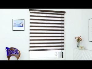 TPOWER [Free Shipping] 60/80/100/120/140/150/180x160cm Blinds for Window Blackout Korean Blinds Venetians Duo Roller Blinds Curtain Office