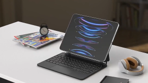 MJY Thai คีย์บอร์ด พร้อมหน้าจอ LCD สําหรับ Keyboard IPad Pro 11 Pro 12.9 Air5 Air4 Air6 11" 13" 2024