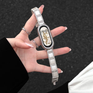 XUEZHANGJIA | Metal Ceramic Ins Style Summer Breathable Luxurious Watch Band