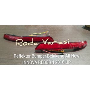 Lampu Led Reflektor Bumper Belakang Mobil All New Innova 2016 up Model Original