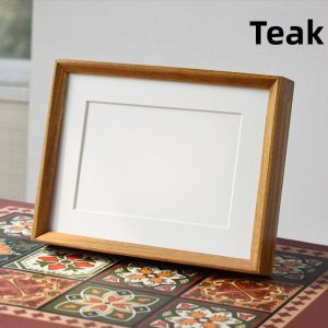 High Quality Red Birch Mortise and Tenon Photo Frame 6 Inches