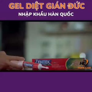 Gel Diệt Gián Đức ZENTEK - Thuốc Diệt Gián Mỹ Nhập Khẩu Hàn Quốc Hiệu Quả Ngay Lần Đầu Sử Dụng - Home Care