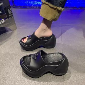 Ultra-Thick EVA Flat Sandals Womens Summer Outdoor Wear Work Beautiful Comfortable Casual Slip-On Shoes Breathable Footbed