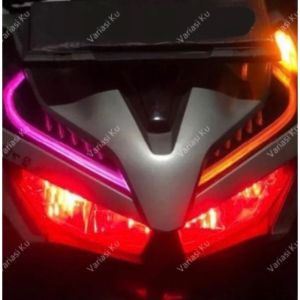 LAMPU ALIS SLIM FLEXYBLE 2 WARNA SEN RUNNING KUNING DAN SENJA BIRU WELCOME UKURAN 30CM WATERPROOF