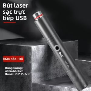 deli | Con Trỏ Laser Dạy Học Ngoài Trời Ánh Sáng Xanh Đỏ