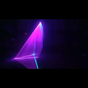 Flowwave disco light laser 500mw rgb animation - dmx512 & sound control for parties/ktv/bars Christmas Party Gift