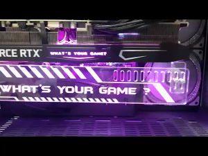 5V ARGB ชุดไฟผลิต WHAT-iGame ปรับไฟได้ - กลุ่มเคมี ที่ค้ำการ์ดจอ