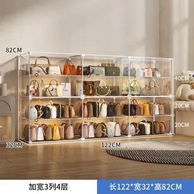 SHOUNADAREN | Space-saving Dustproof Bag Storage Rack
