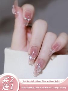 MONLEYTA | Wearable Nail Art Stickers Short Style Handmade Finished Product Autumn Winter New Arrival Gentle Wearable High-End Feeling