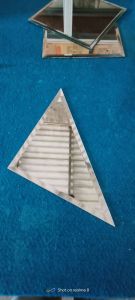 Kaca cermin 3 mili Bevel 20 x 20 cm KOTAK DAN SEGITIGA  Cermin hiasan dinding -   - bevel kaca - kaca kotak kaca cermin custom cermin hias cermin bagus cermin viral cermin murah cermin dekoratif cermin hias cermin dinding kaca cermin bevel murah meriah