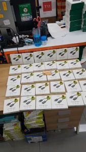 UGREEN Display Port to HDMI รองรับ 4K60hz Male to Female สายยาว 25cm รุ่น MM137 70694