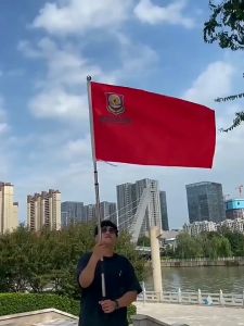 ชุดเสริมสวย เสาธงโบก การปรับระดับ 1-3 เมตร เสาธงสแตนเลส เสาธงอลูมิเนียม ขายดี