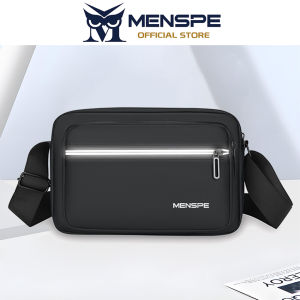 MENSPE Mens Shoulder Bag Casual Chest Bag Cross Body Bag Pouch Bag Casual Chest Bag Fashion Shoulder Bag Waterproof PU Leather Casual Sport Street Bag for Travel Outdoor