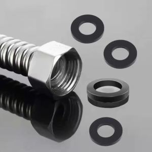 20pcs Garden Shower Hose Connection Seal Rubber Gasket 1/2"  Pipe Seal Ring for Hot & Cold Water Drain Connector