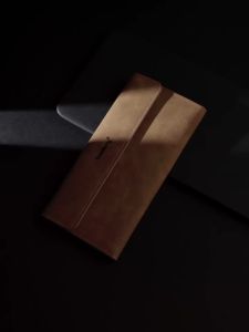 1 Chiếc Ví Dài Nam Mềm Mại Giả Da Lộn Cảm Ứng Nhiều Khe Cắm Thẻ Ví Doanh Nhân Thiết Kế Đơn Giản Đa Năng
