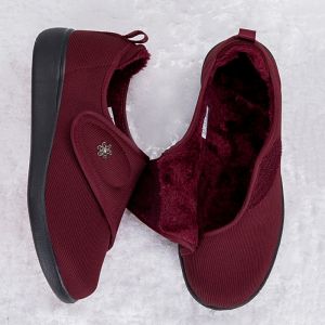 EsHi Winter Warm Women Diabetic Shoes Orthopedics Wide Toe Swollen Walking Casual Mom Shoes Hallux valgus Adjusting Soft Comfortable Elderly walking shoes