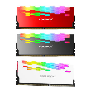 [Vktech] RGB ARGB Cooling Stand with Aluminum Heat Sink for Computer RAM and CPU Thermal Management