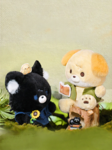 WAIGUOCHUPIN | Anthropomorphic Tomb Note Figures DIY Hanging Plush Dolls