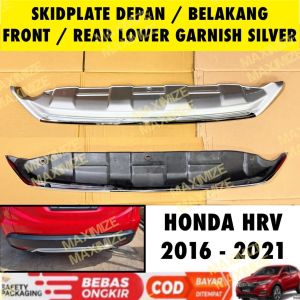 Skidplate Depan Belakang Bawah Hrv 2016 2020 2021 Front Rear Lower Garnish Silver Hitam