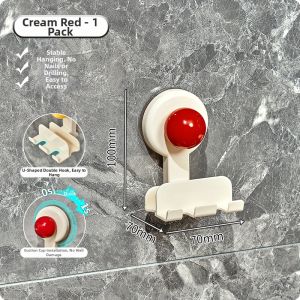 AIJIADA | Drill-Free Wall-Mounted Toothbrush Holder