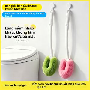 WEIFUREN | Bàn Chải Nhà Vệ Sinh Chống Khuẩn Không Góc Chết Tay Dài