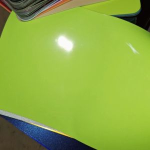 Neon Green Pet Brand High Quality Vinyl Sticker