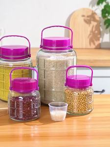 rice dispenser aesthetic10kg/5kg capacity rice storage container rice box with cover
