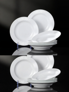 JINGDEZHEN | Elegant Porcelain Bowls Set