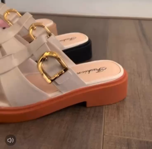 Kiyumi Women Summer Hollow Out Casual Platform Heels Bottom sandals Fashionable Wear YT-2408