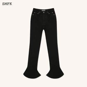 SMFK | Celebrities Choice Patchwork Slim Classic Flared Jeans