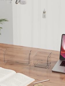 Makeup Storage Holder / Skincare Organiser Basket Cosmetic Organizer Stationery Kitchen Rack Shelf YH901