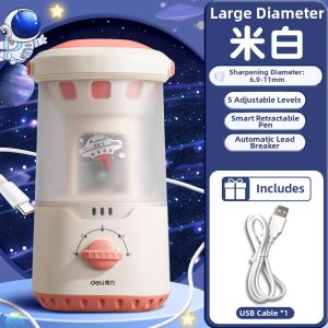 deli | Electric Pencil Sharpener Automatic For Kids